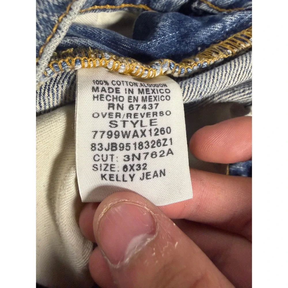 Polo Ralph Lauren Kelly Jean Light Wash Straight Leg Denim 6x32